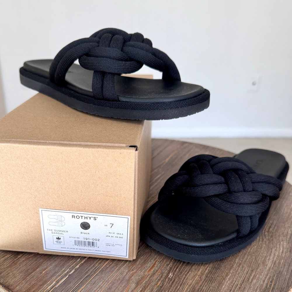 New in Box Rothy’s Summer Sandals - Picture 11 of 15